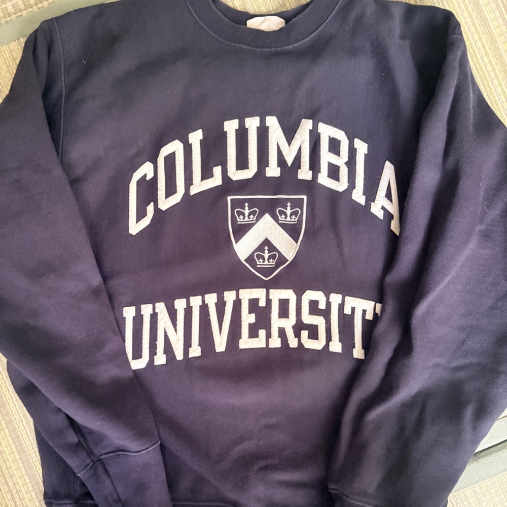 Vintage Columbia University Champion Crewneck Sweatshirt, L